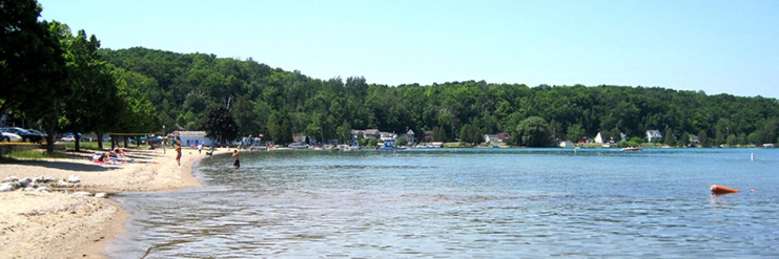 Crystal Lake and northern Michigan scenery